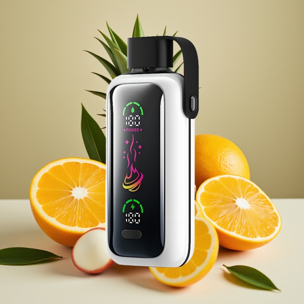 VOZOL Star 20000 Puffs 2.2" HD Scherm Dual Mesh Oranje Ananas Lychee