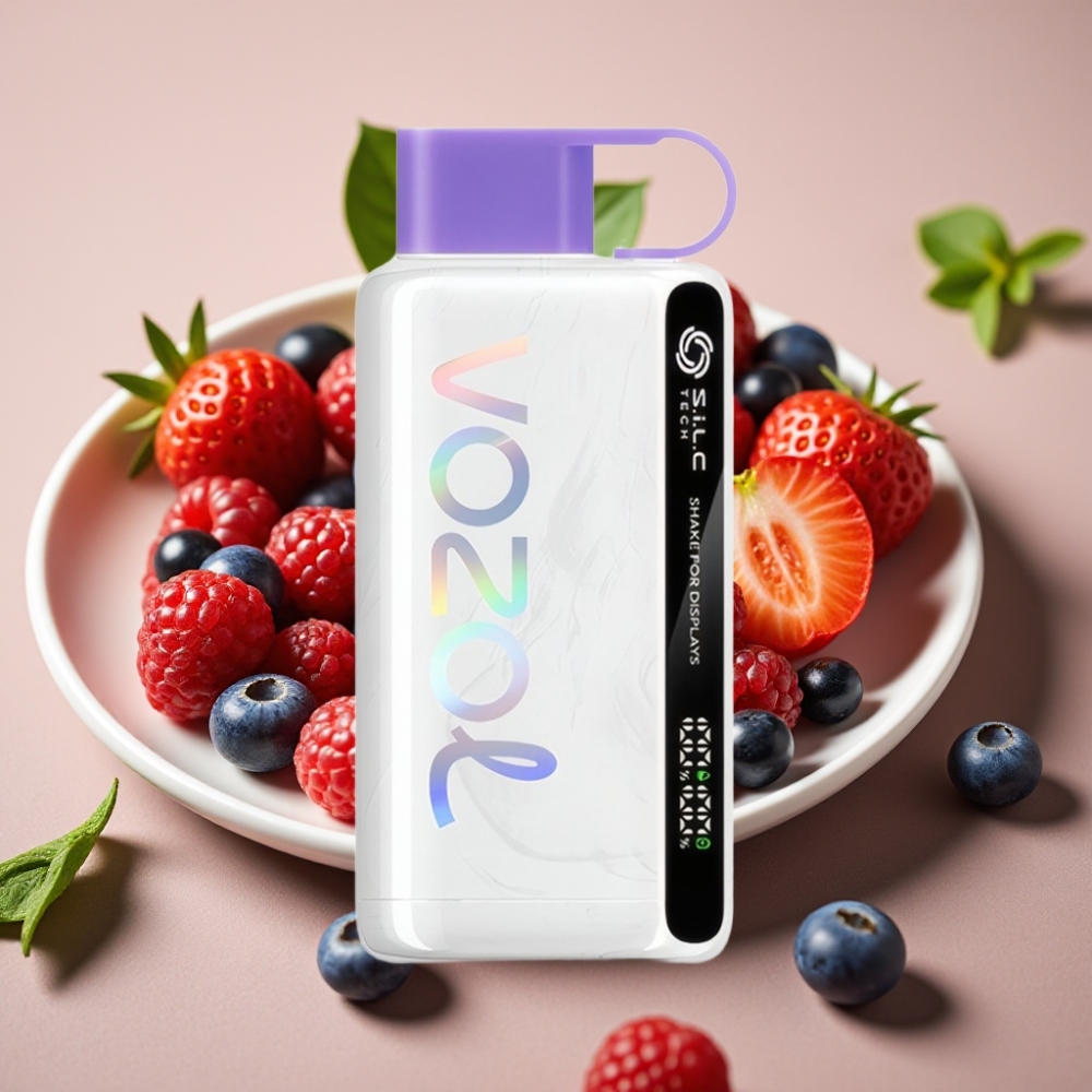 VOZOL STAR 9000/12000 Disposable Vape Mixed Berries Met S.i.L.C TECH & 650mAh Batterij