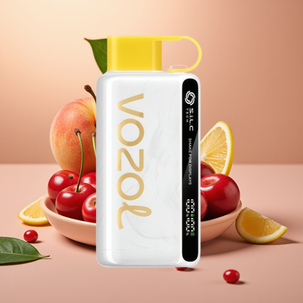 VOZOL STAR 9000/12000 Disposable Vape S.i.L.C TECH & Snelsneladen Cherry Peach Lemonade