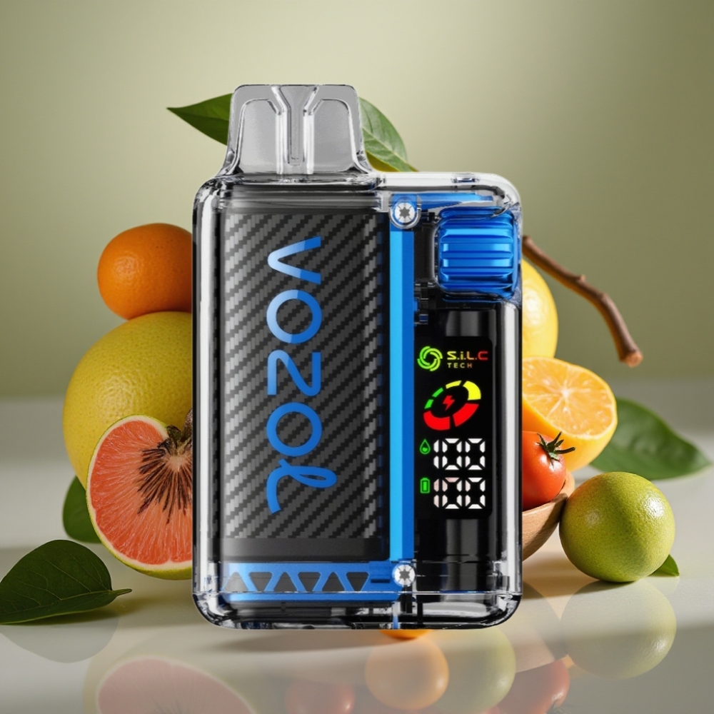 VOZOL Vista 20000 Puffs 650mAh 2% OLED MTL TPD PCR Belgie vape leverancier