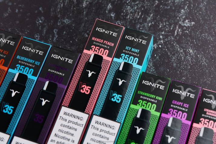 IGNITE tobacco flavor - mango-perzik IGNITE V35 vape-pen 10-pack 0040T124