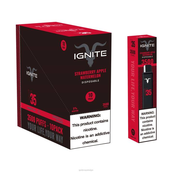 IGNITE tobacco flavor - mango-perzik IGNITE V35 vape-pen 10-pack 0040T124