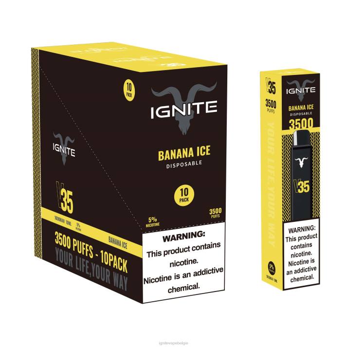 IGNITE tobacco flavor - mango-perzik IGNITE V35 vape-pen 10-pack 0040T124