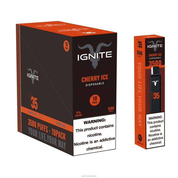 IGNITE tobacco flavor - mango-perzik IGNITE V35 vape-pen 10-pack 0040T124