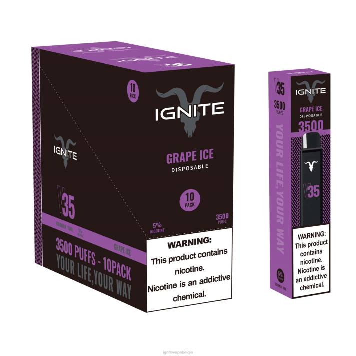 IGNITE tobacco flavor - mango-perzik IGNITE V35 vape-pen 10-pack 0040T124
