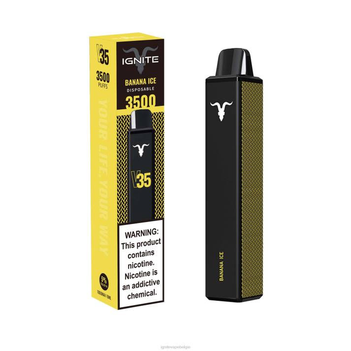 IGNITE vape Belgie - watermeloen appelijs IGNITE V35 vape-pen 0040T140
