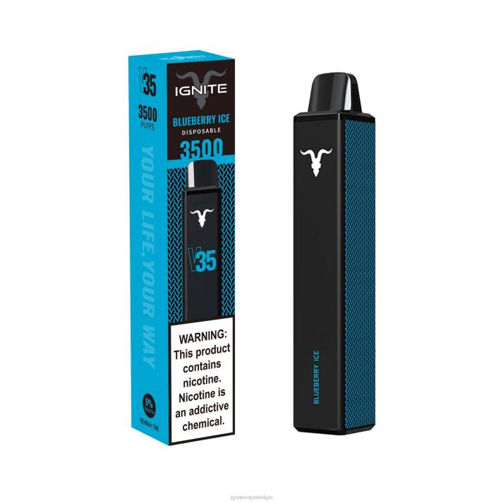 IGNITE vape Belgie - watermeloen appelijs IGNITE V35 vape-pen 0040T140