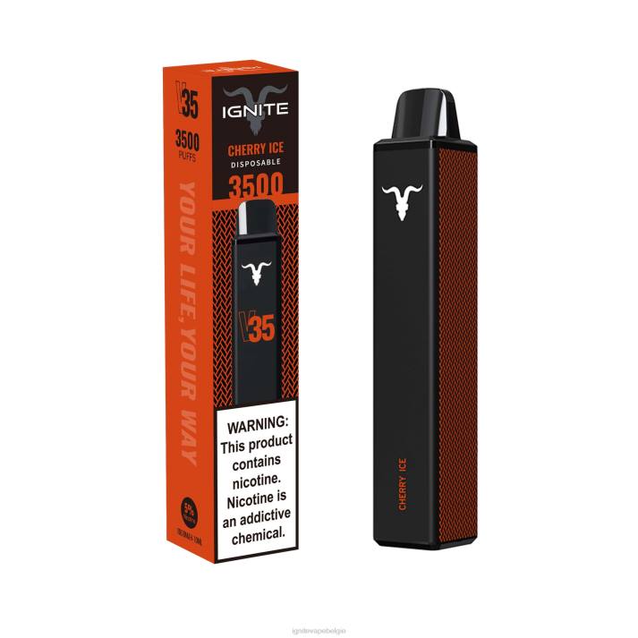 IGNITE vape Belgie - watermeloen appelijs IGNITE V35 vape-pen 0040T140