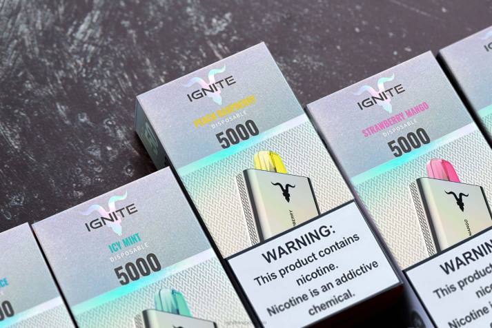 IGNITE vape price - ijskoude munt IGNITE V50 vape-pen 10-pack 0040T146