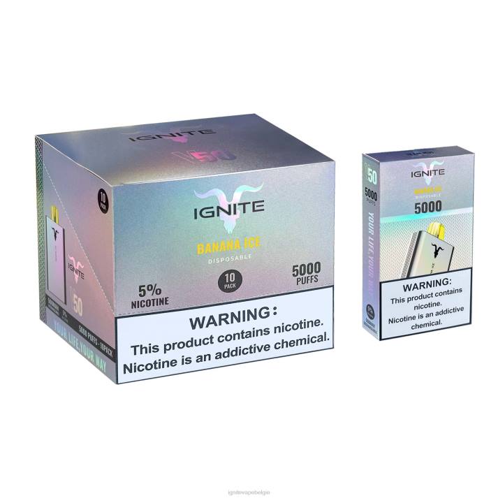 IGNITE vape price - ijskoude munt IGNITE V50 vape-pen 10-pack 0040T146