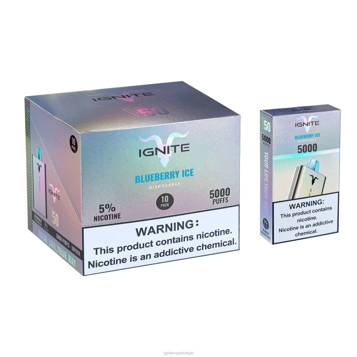 IGNITE vape price - ijskoude munt IGNITE V50 vape-pen 10-pack 0040T146