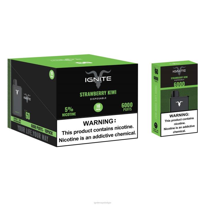IGNITE vape Europe - druiven ijs IGNITE V60 vape-pen 10-pack 0040T18