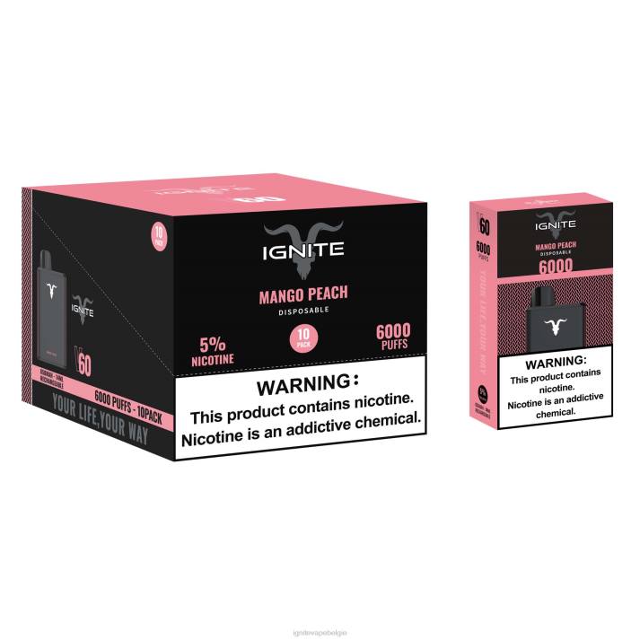 IGNITE vape Europe - druiven ijs IGNITE V60 vape-pen 10-pack 0040T18