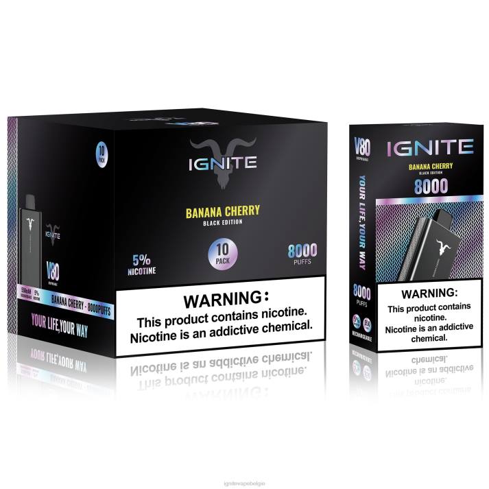 IGNITE tobacco vape - menthol IGNITE V80 vape-pen 10-pack 0040T61