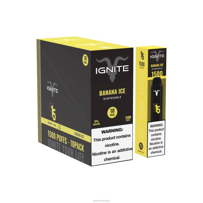 IGNITE tobacco vape - groene appel perzik kiwi IGNITE V15 vape-pen 10-pack 0040T101