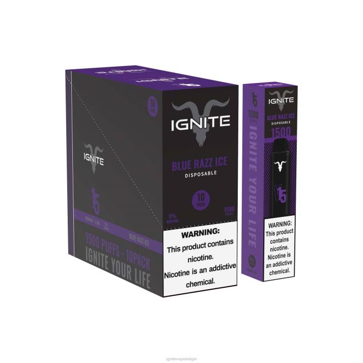 IGNITE tobacco vape - groene appel perzik kiwi IGNITE V15 vape-pen 10-pack 0040T101
