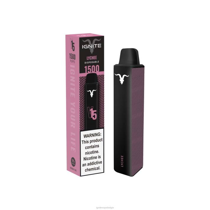 IGNITE vape Brussel - blauw razz-ijs IGNITE V15 vape-pen 0040T107