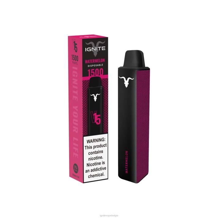 IGNITE vape Brussel - blauw razz-ijs IGNITE V15 vape-pen 0040T107