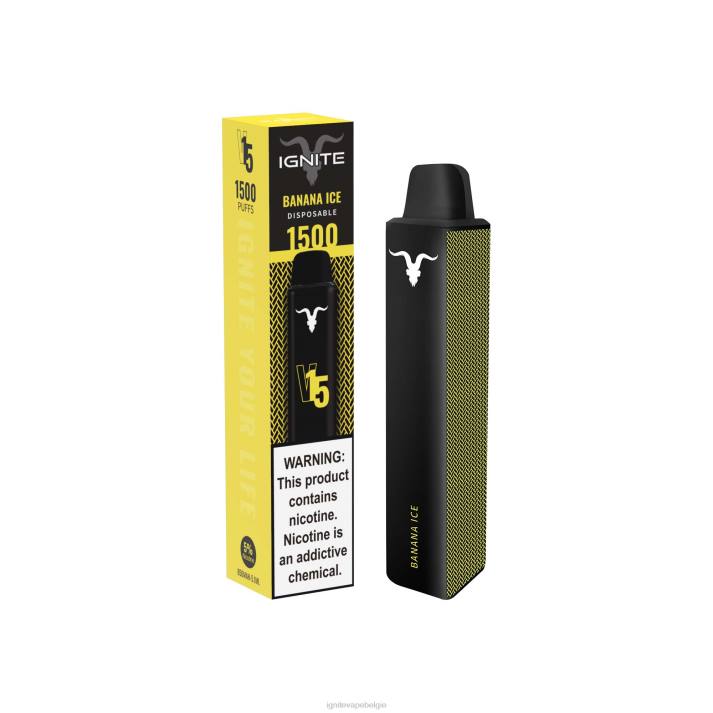 IGNITE vape Brussel - blauw razz-ijs IGNITE V15 vape-pen 0040T107